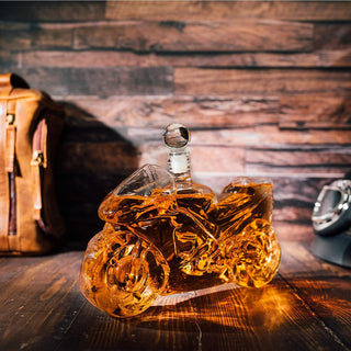 Motorbike Motorcycle Gift Decanter For Wine Whiskey 750ML By
