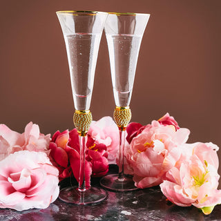 Diamond Champagne Flutes Premium Barware Gift Elegant Drinkware Collection