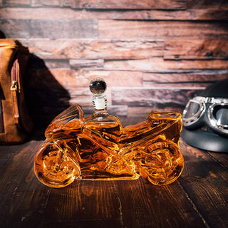 Motorbike Motorcycle Gift Decanter For Wine Whiskey 750ML By