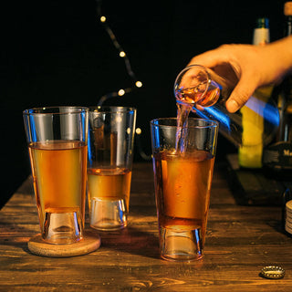 Shot In The Pint Glass Take A Shot Then Flip Your Glass Over And Down A Beer 4 Set 7h The Wine Savan