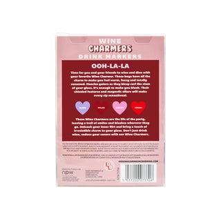 Drinking Buddies Wine Charmer Drink Markers-4 Pack