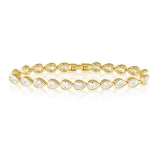 Ines Raindrop Tennis Bracelet