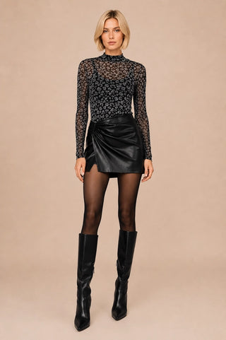 The Neriah Top - Black