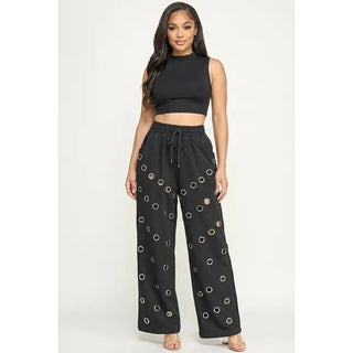 Hole Lotta Style Pants - Black