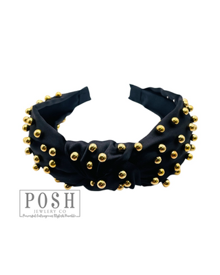Satin headband - LC