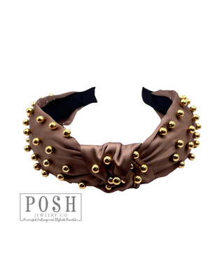 Satin headband - LC