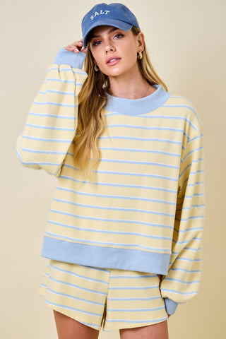 Sunrise Beach Stripe Top