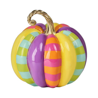 15in Multi Stripe Pumpkin