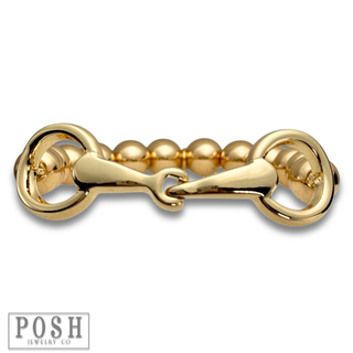 Equestrian charm beaded bracelet