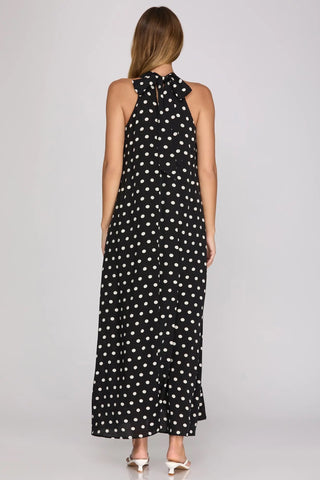 The Dotty Diva Maxi Black
