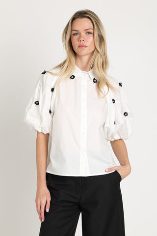 Midnight Daisy Top