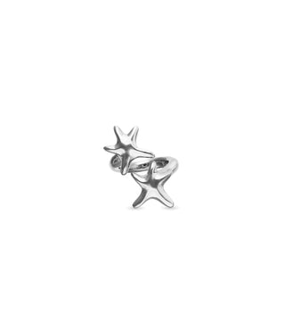 Ring Starborn Intertwined starfish ring Silver