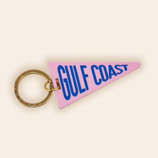 Gulf Coast Pennant Flag Acrylic Keychain