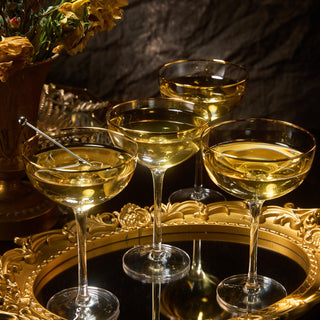 Coupe Cocktail Glasses 7 Oz Classic Manhattan Glasses For Cocktails Libbey Champagne