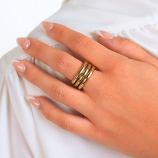 BudhaGirl Aura All Weather Rings (Set of 3)