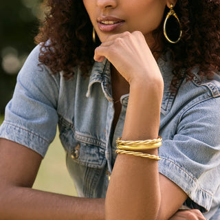 Budhagirl Aura Twist All Weather Bangle®