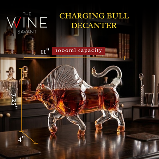Bull Decanter Premium Barware Gift Elegant Drinkware Collection