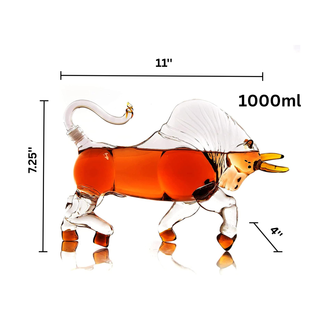 Bull Decanter Premium Barware Gift Elegant Drinkware Collection