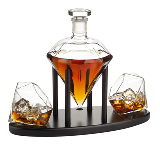 Diamond Decanter Gift Premium Barware Gift Elegant Drinkware Collection