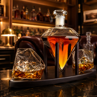 Diamond Decanter Gift Premium Barware Gift Elegant Drinkware Collection
