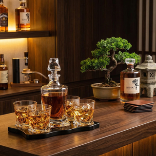 European Style Whiskey And Wine Decanter Premium Barware Gift