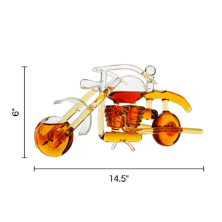 Motorcycle Whiskey Decanter Premium Barware Gift Elegant Drinkware Collection
