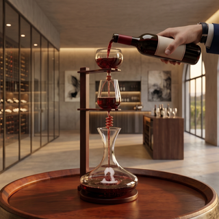 Wine Tower Decanting Aerator Set By 22 H 2250ML Wine Whiskey Decanter Set Carafe Imp