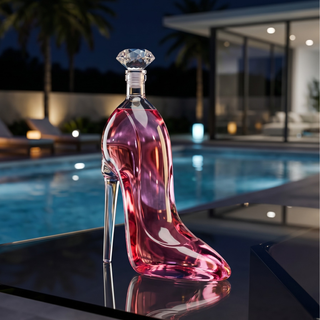 Stiletto Whiskey And Wine Decanter Premium Barware Gift Elegant Drinkware Collection