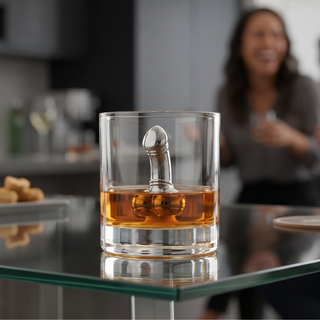 Unique Whiskey Wine Chiller Funny Liquor Ice Chilling Suction Cup Beverage Cooler Peni Shaped Gag Gi