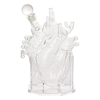 Heart Decanter Whiskey Wine Decanter Set By Organ Aerator Funny Gift For That Someon