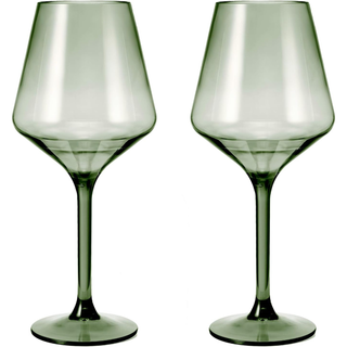 Floating Wine Glasses For Pool Set Of 2 15 Oz Shatterproof Poolside Wine Glasses Tritan Plastic Reus
