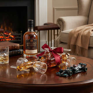 F1 Racecar Whiskey Decanter 8 12OZ Scotch Bourbon Liquor Decanter For Car Lovers Formula 1 Racing En