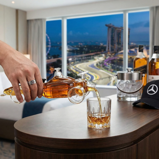 F1 Racecar Whiskey Decanter 8 12OZ Scotch Bourbon Liquor Decanter For Car Lovers Formula 1 Racing En