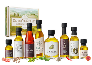 Olive Oil Gourmet Sampler Gift Set Of 8 Premium Extra Virgin Olive Oil Made In Spain Natural Flavors