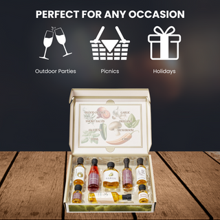 Olive Oil Gourmet Sampler Gift Set Of 8 Premium Extra Virgin Olive Oil Made In Spain Natural Flavors