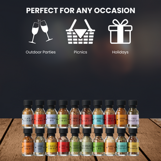 Smokehouse Bbq Gourmet Grilling Spice Set 20 Set Glass Bottle Seasonings Grill Seasoning Flavors Inc
