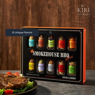 Smokehouse Bbq Gourmet Grilling Spice Set 10 Set Glass Bottle Seasonings Grill Seasoning Flavors Inc