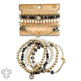 Infinity knot charm bracelet