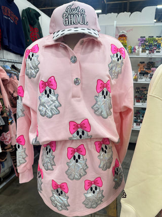 *Pre Order* Brianna Cannon Pretty Little Boo Mockneck Sweatshirt
