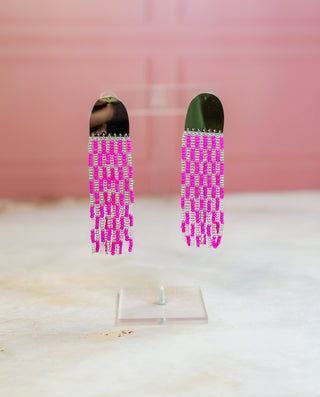 Jellyfish Multi Fringe Earrings