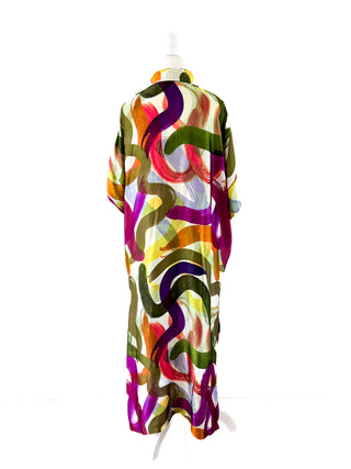 Porto Button Down Dress