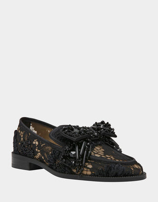 Betsey Johnson Odin Black Loafer