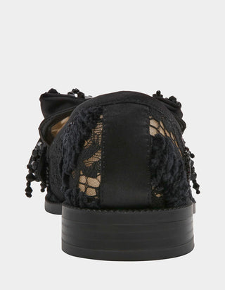 Betsey Johnson Odin Black Loafer