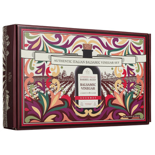 Balsamic Vinegar Gourmet Gift Set Of 6 Premium Made In Italy Natural Flavors Include Garlic Chili Fi
