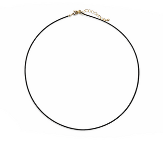 Black Cord Necklace