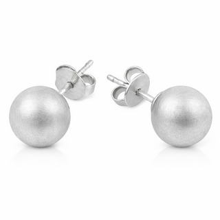 Brushed Allie Bead Stud