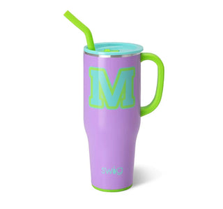 Colorblock Monogram Mega Mug