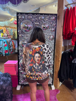 Yolly Italy Frida’s Wild Garden Printed Sweater