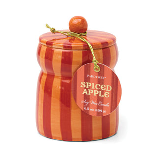 Christmas Cabana Ceramic Candle - Spiced Apple