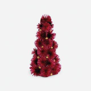 Festive Fiber Blend Decorative Tree - Pink